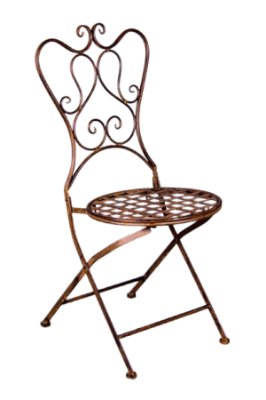 Weave Chair Rust