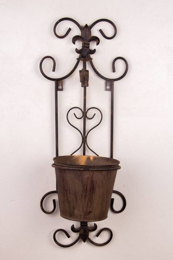 Hanging Flower Pot Rust - Image 2