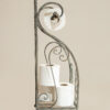 Toilet Roll Stand Antique Grey - Image 3