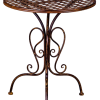 Weave Table Rust