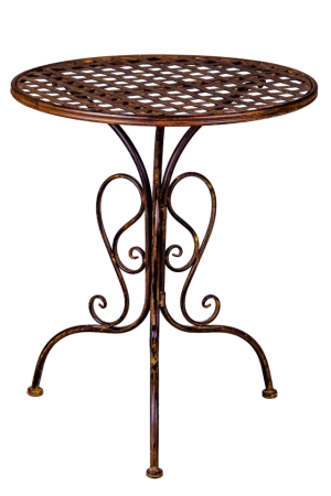 Weave Table Rust