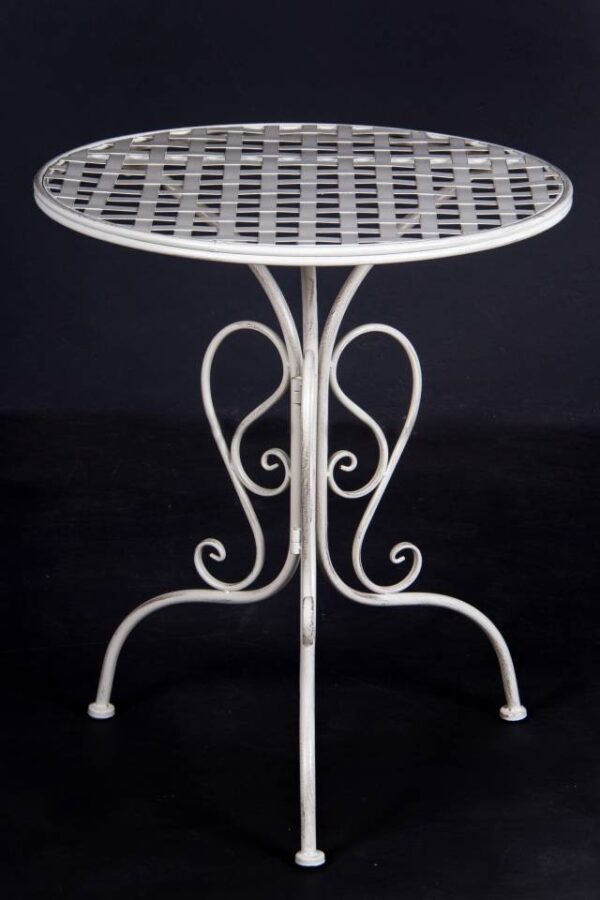 Weave Table Antique White - Image 2