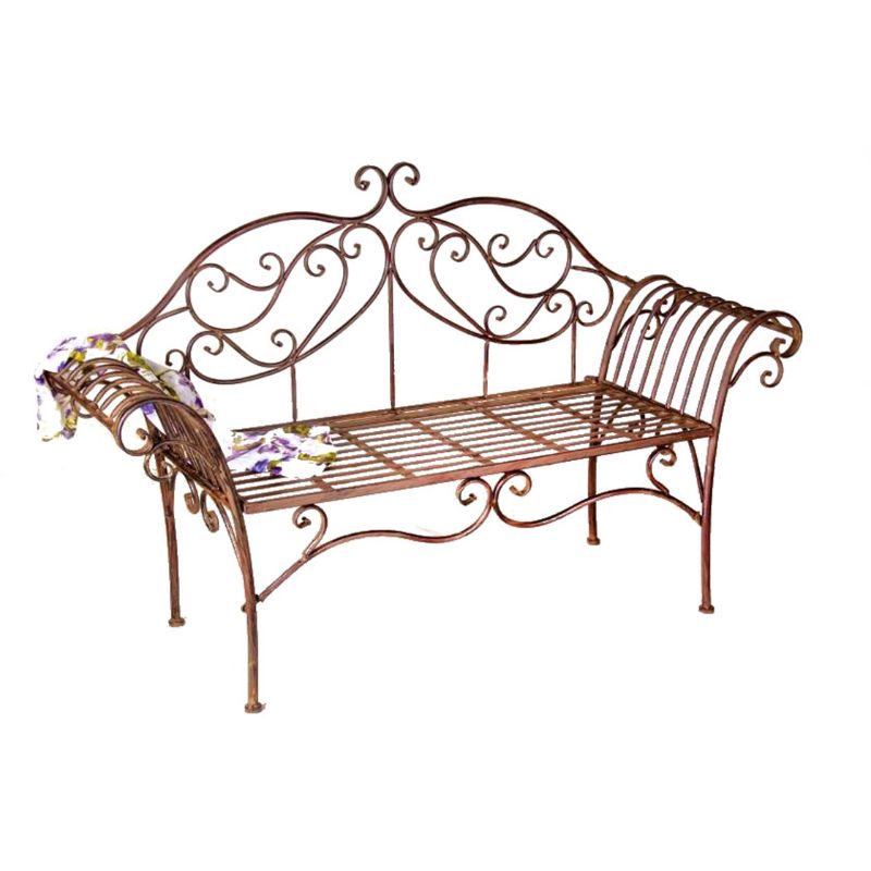 Bench-Steel-Ornate-Bench-Rust