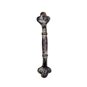 Door-Handle-Clover-Antique-Grey