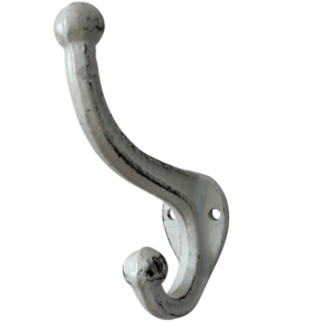Double-Hook-Small-Steel-Antique-White