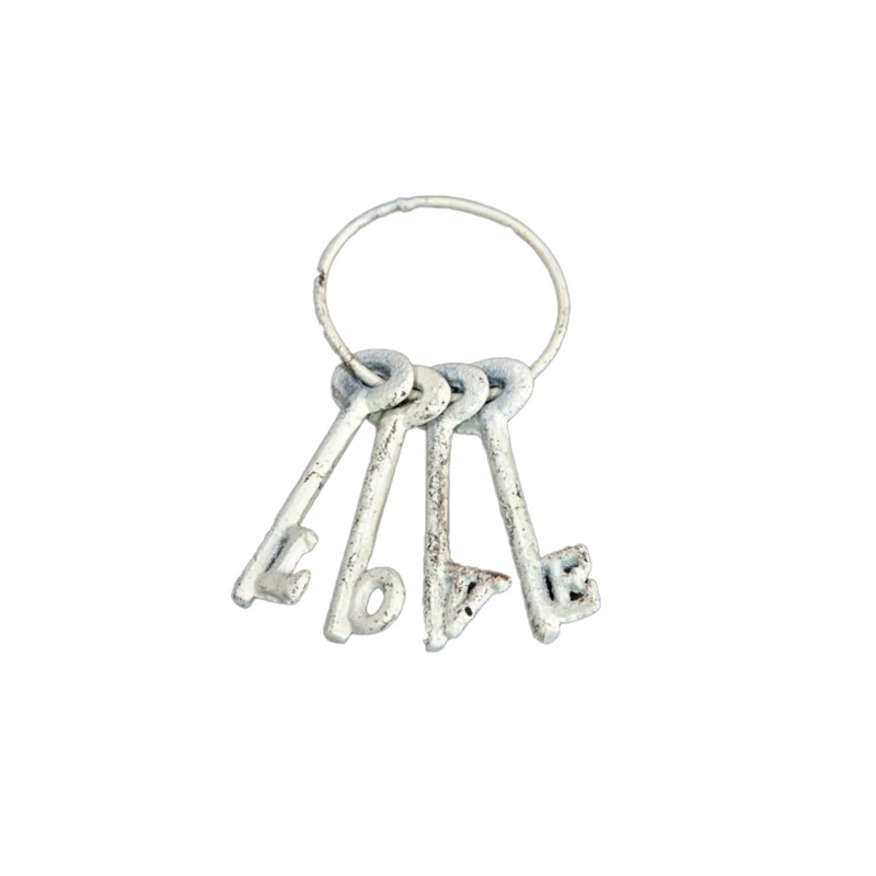 Keys-Steel-Love-Antique-