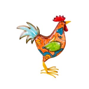 Garden-Decor-Rooster-Medium