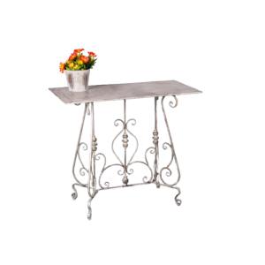 Steel-Rectangular-Table-Antique-Grey