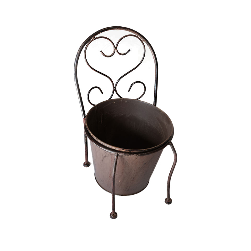 Standing-Flower-Pot-Steel-Rust