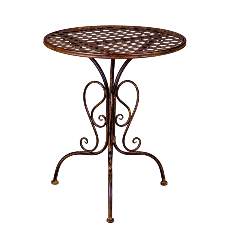 Table-Weave-Steel-Rust