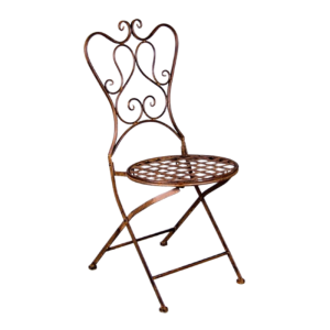 Chair-Weave-Steel-Rust