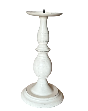 Candle Holder Antique White