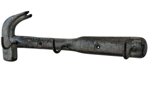 Hammer Hook Antique Grey