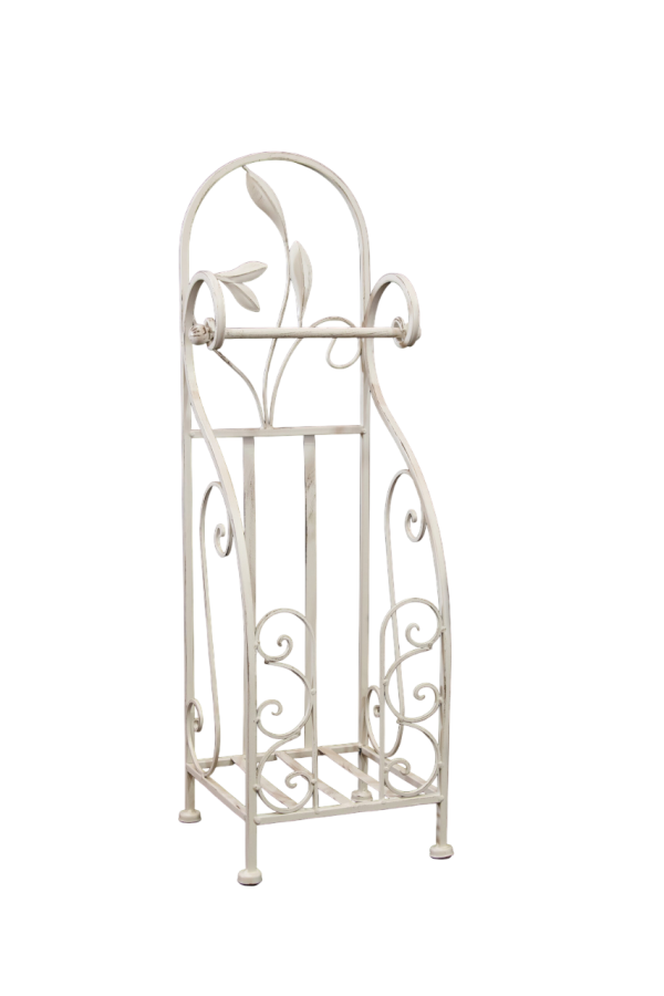 Toilet Roll Stand Antique White
