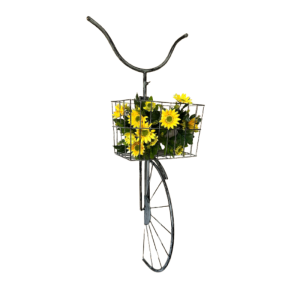 Steel-Wall-Bicycle-Antique-Grey