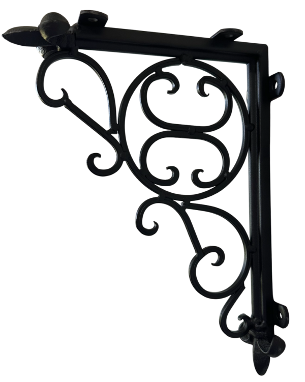 Ornate Bracket: Black