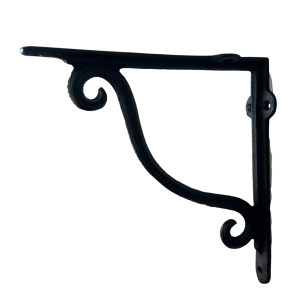 Plain Curl Bracket Black