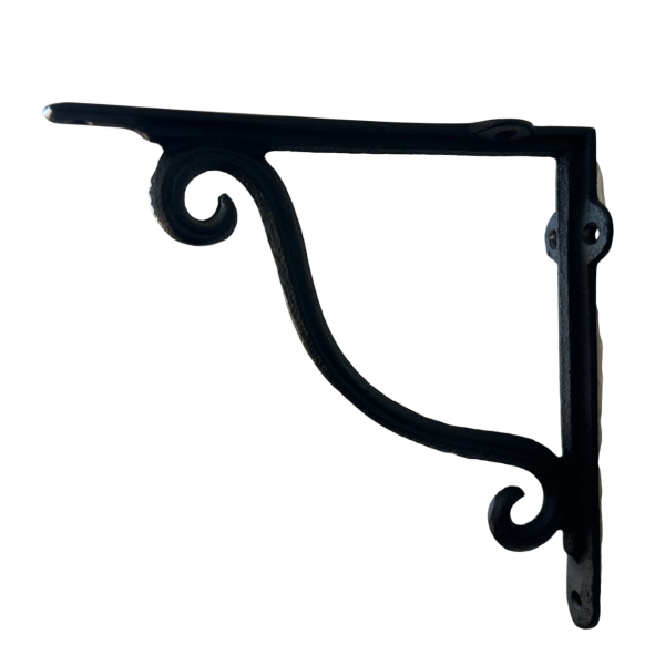 Plain Curl Bracket Black