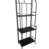 Modern 3 Shelf - Black with Medium Density Fiberboard Shelves - Image 3