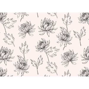 Glass-Cutting-Board-Black-Protea-Pattern