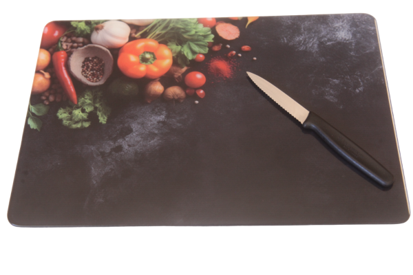 Glass Cutting Board:  Veggies - Image 2