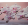 Glass Cutting Board:  White Orchid - Image 2