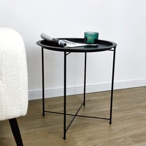 Side-Table-Tray-Black