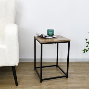 Side-Table-Square-Wood-Steel
