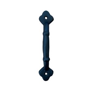 Door-Handle-Clover-Black
