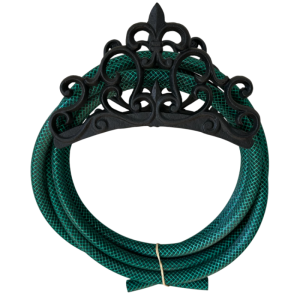 Garden-Hose-Holder-Steel-Black