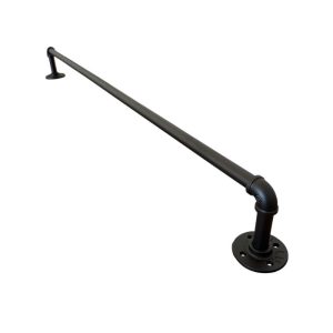 Bathroom-Steel-Towel-Rack-Black-Large