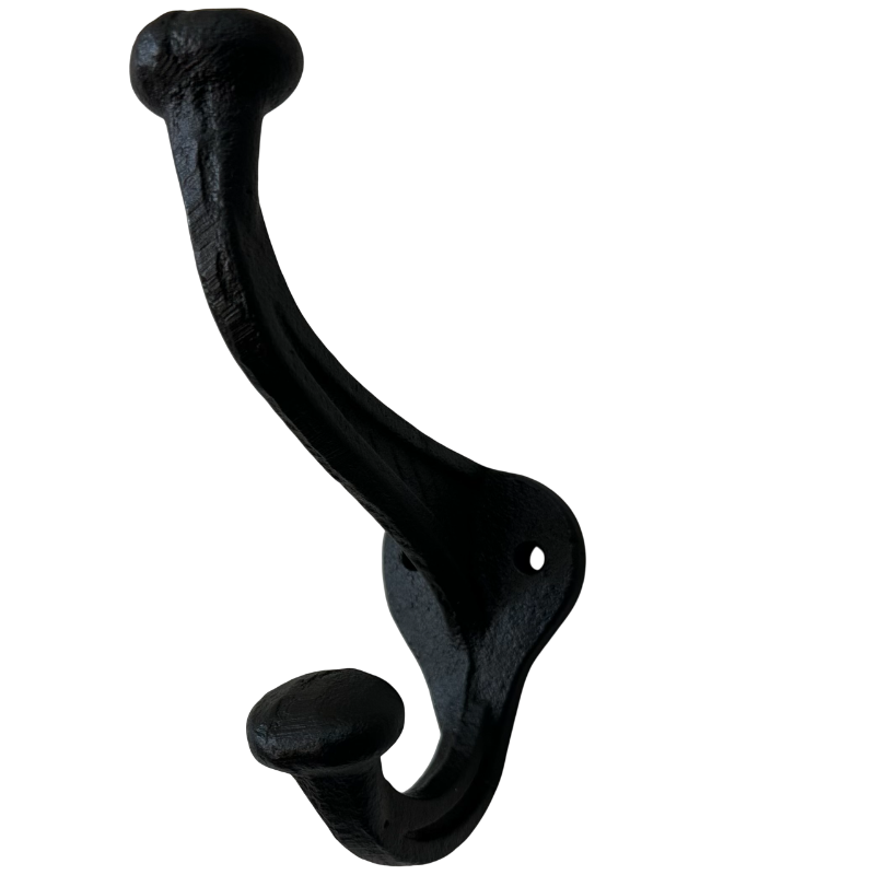 Double-Hook-Medium-Steel-Black