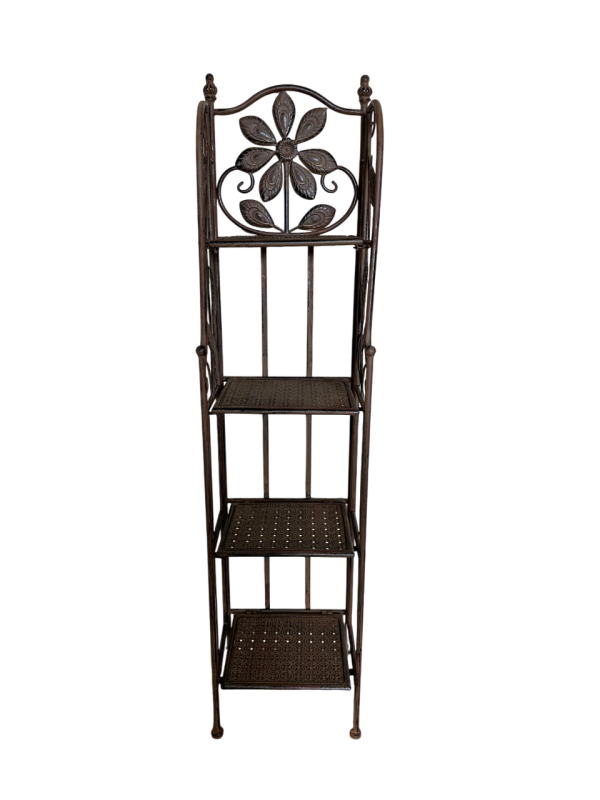 Narrow Rack: Floral: Rust - Image 2
