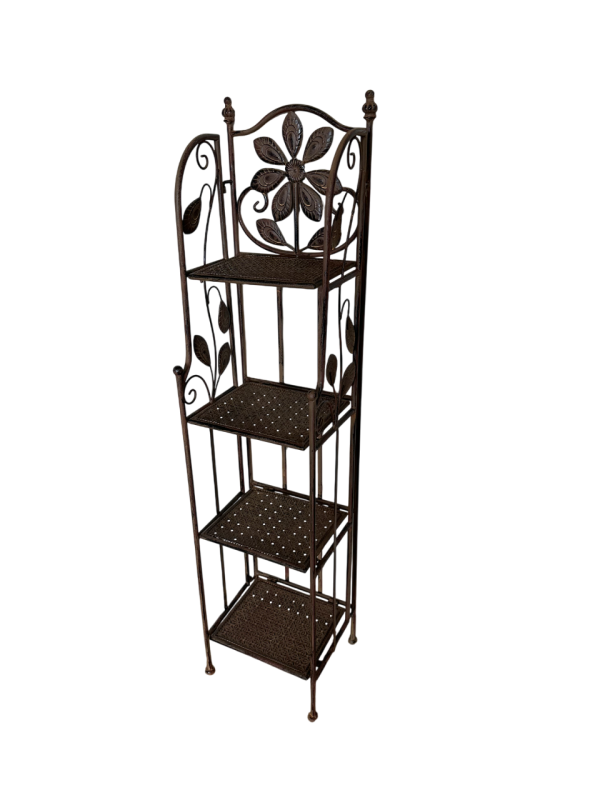 Narrow Rack: Floral: Rust