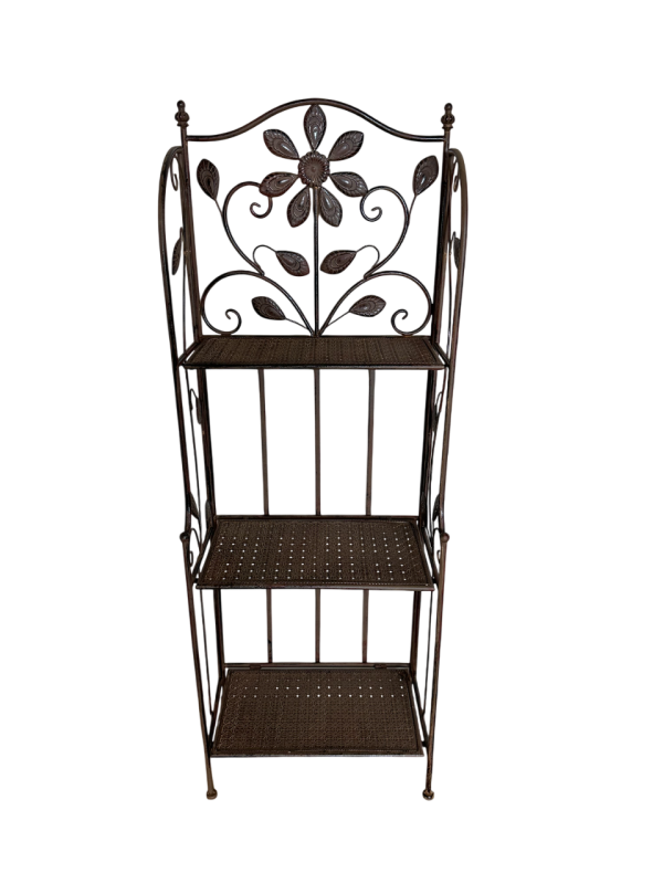 3 Shelf: Floral - Rust - Image 2