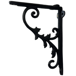 Bracket-Leaf-Black