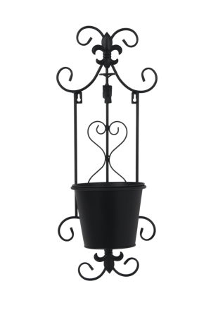 Hanging Flower Pot : Black