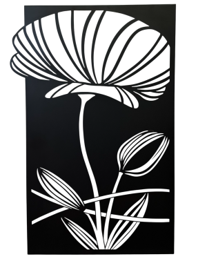 Wall Décor: Single Flower