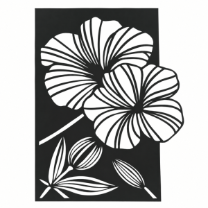 Wall Décor:  2 Flowers