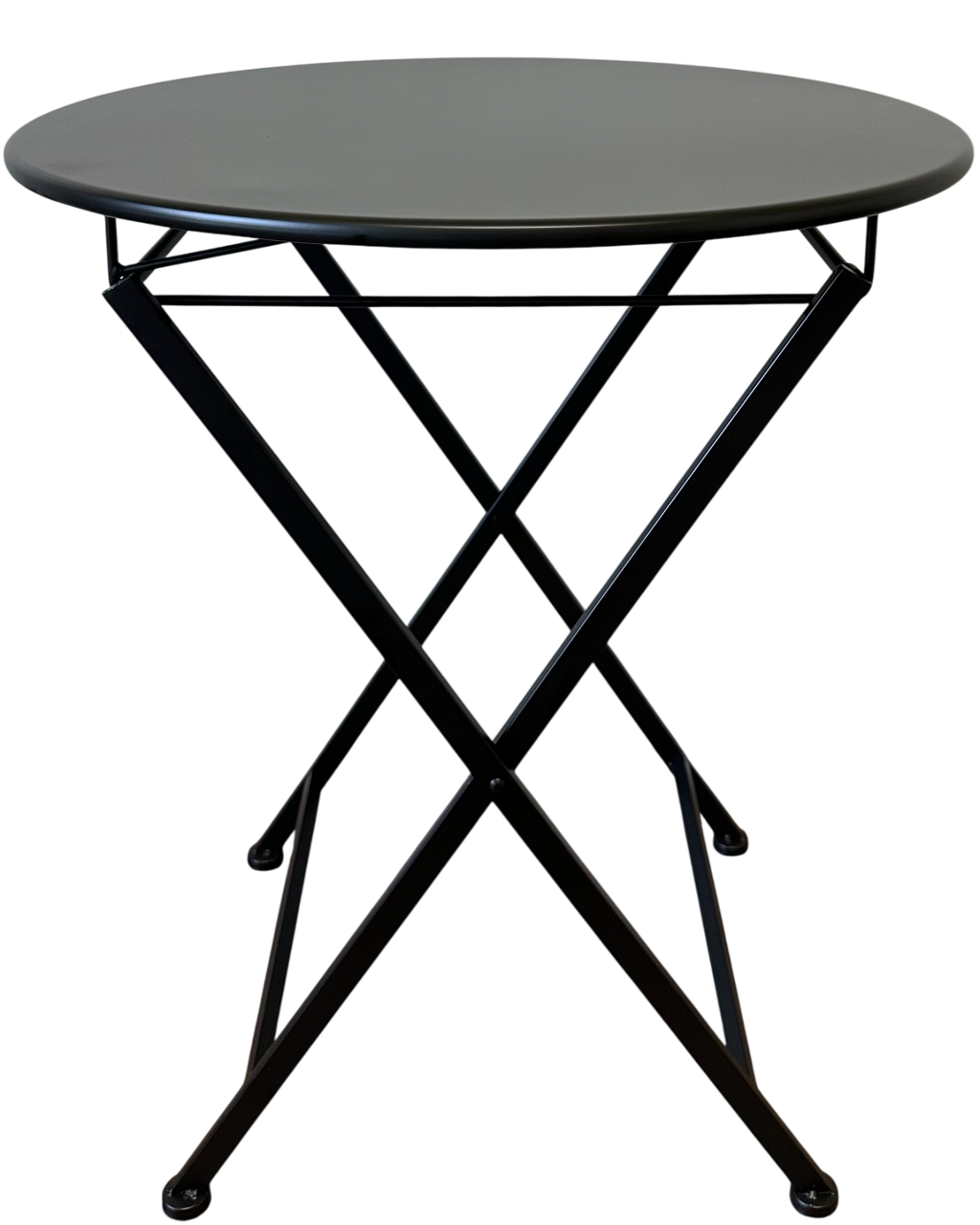 Picnic Table: Round: Black