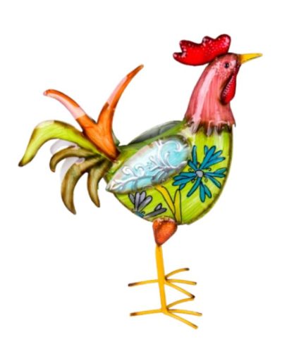 Garden-Decor-Rooster-Large