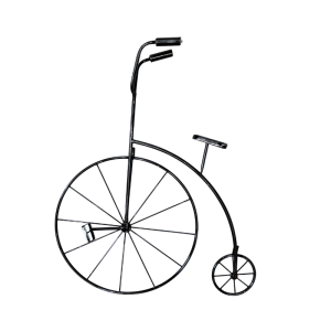 Metal-Pennyfarthing-Black