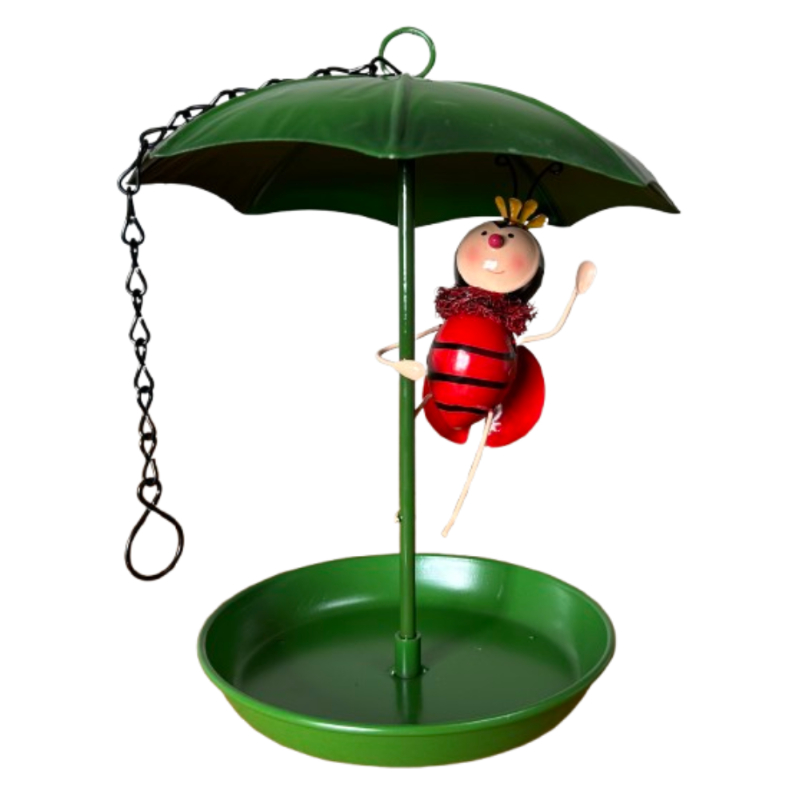 Garden-Decor-Bird-Feeder-Ladybird