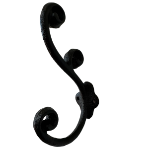 Double-hook-large-black