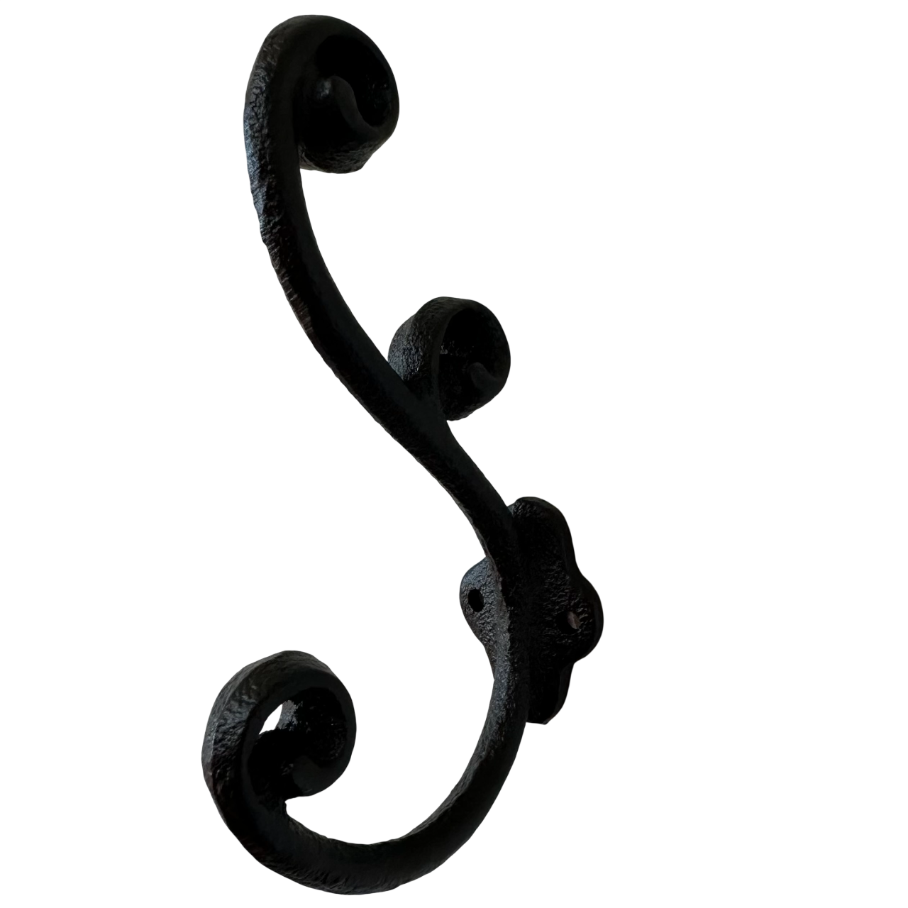 Double-hook-large-black