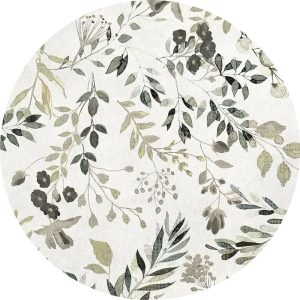 Potstand:  Black & Green Botanical - NEW
