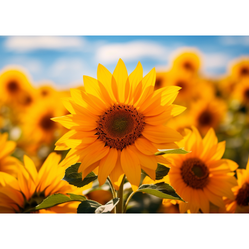 Glass Cutting Board: Sunflowers Close-Up NEW